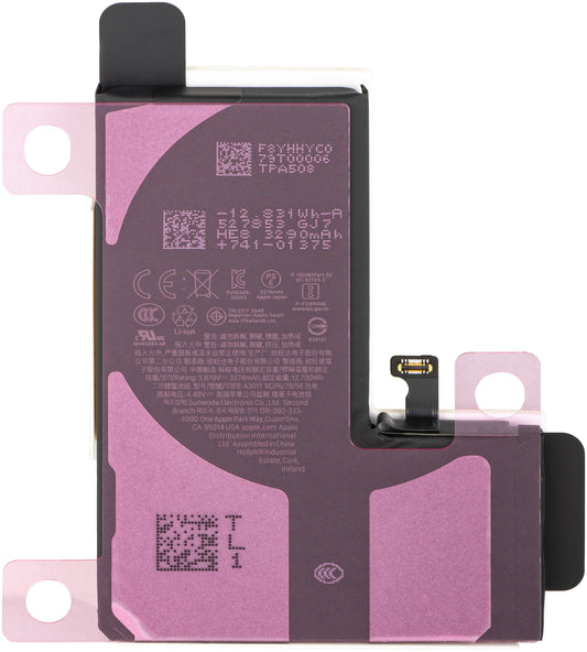 Batteria Apple iPhone 15 Pro, Service Pack 661-35694
