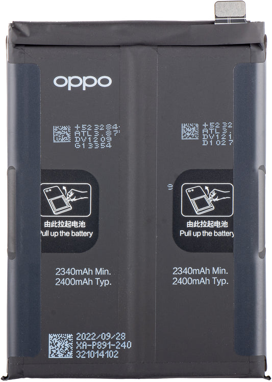 Batteria Oppo Find X5, BLP891 Service Pack 4200002