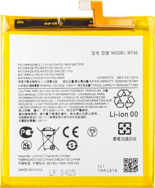 Batteria per Motorola Edge 20 Pro, MT45