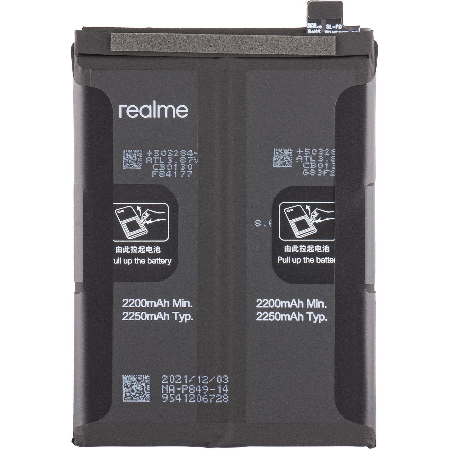 Batteria Realme GT 5G, BLP849, Service Pack 4906739