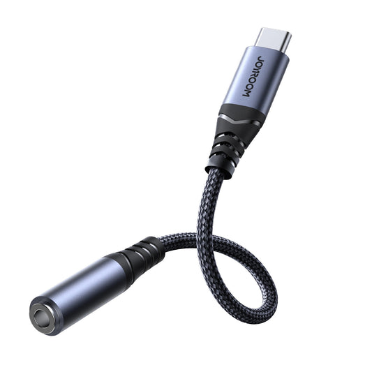 USB-C to 3.5mm Audio Adapter Joyroom SY-C01, Black