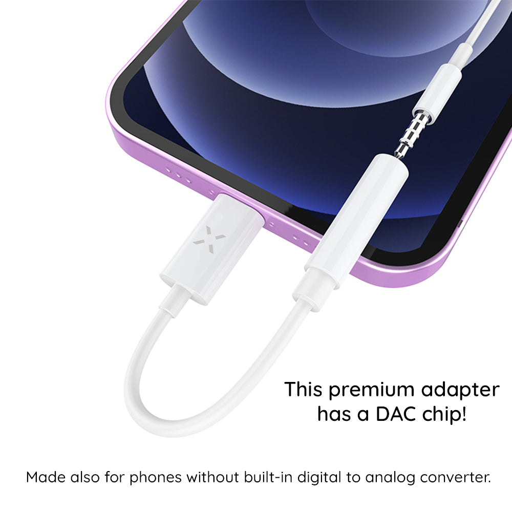 Adattatore Audio USB-C - 3.5mm Fixed, Bianco