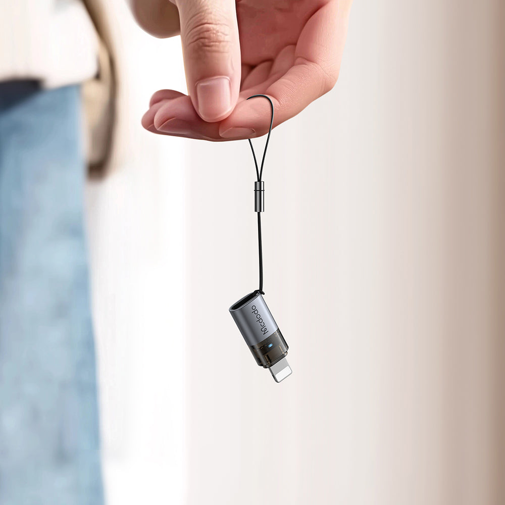 Adattatore Dati e Ricarica USB-C - Lightning McDodo OT-7630, Nero