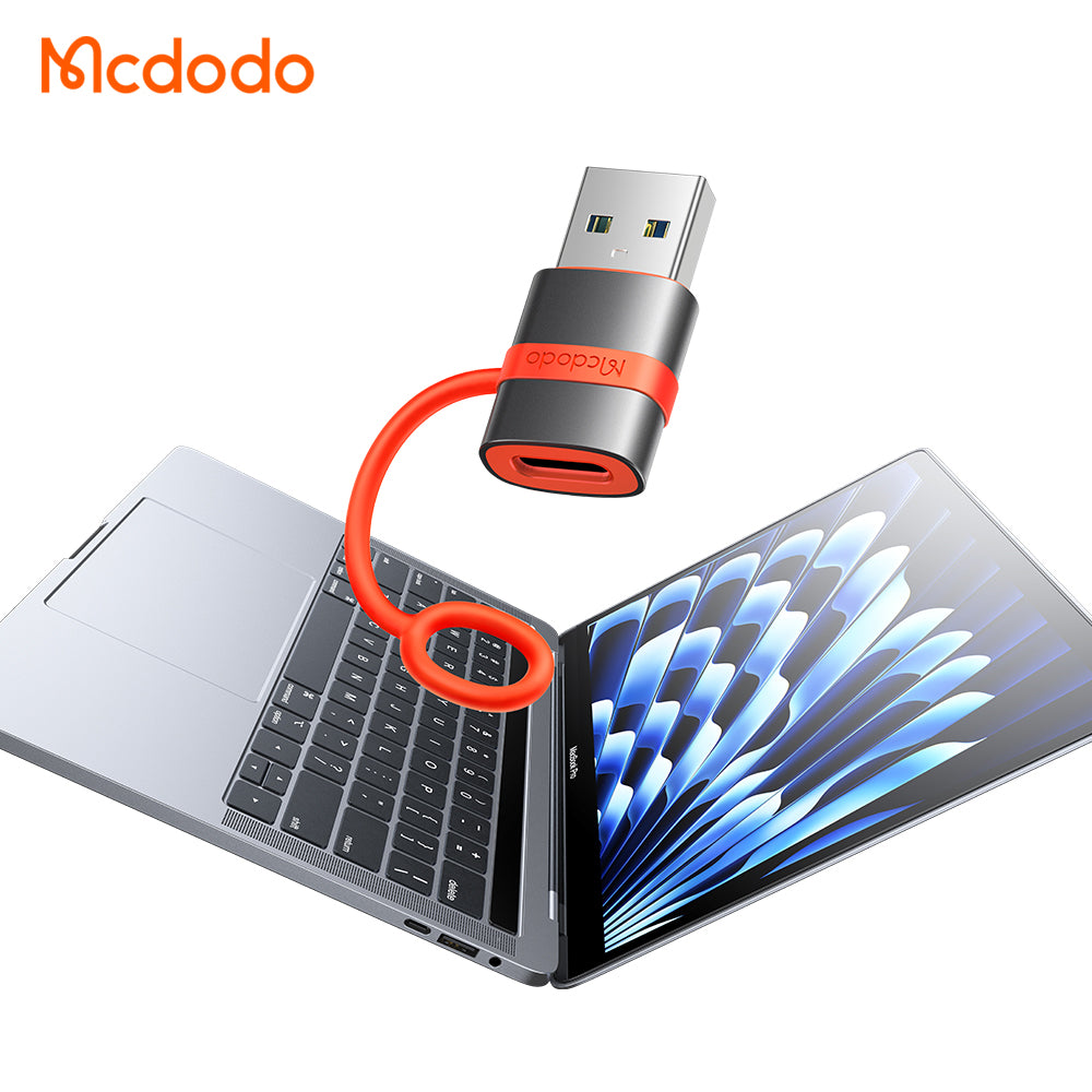 Adattatore Dati e Ricarica USB-C - USB-A McDodo OT-3800, Grigio