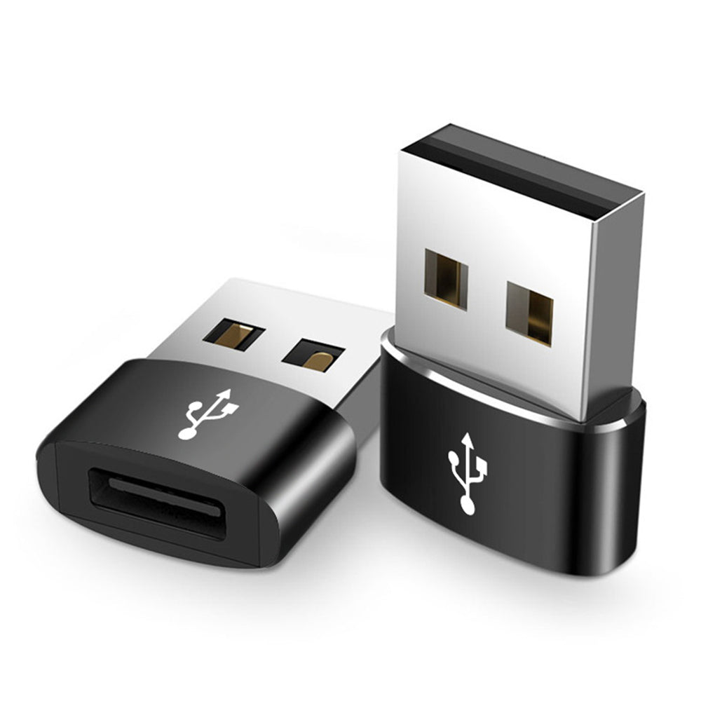 Adattatore Dati e Ricarica USB-C - USB-A Techsuit, Nero