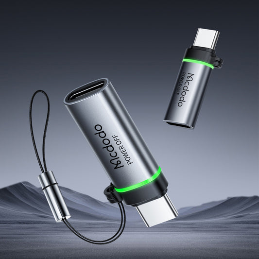 Adattatore Dati e Ricarica USB-C - USB-C McDodo OT-2450 Power Off, Nero