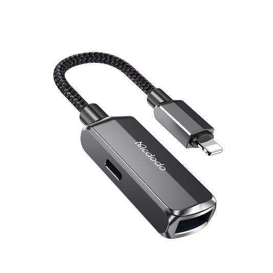 Adattatore OTG Lightning - USB-A McDodo CA-2690, Grigio