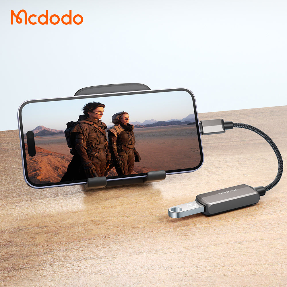 Adattatore OTG Lightning - USB-A McDodo CA-2690, Grigio
