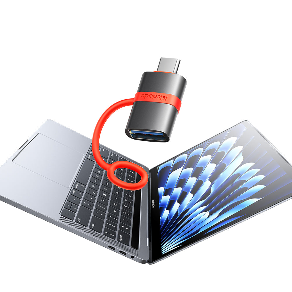 Adattatore OTG USB-C - USB-A McDodo OT-3810, Grigio