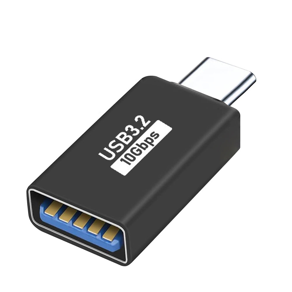 Adattatore OTG USB-C - USB-A Techsuit A14 AluCoreX, Nero