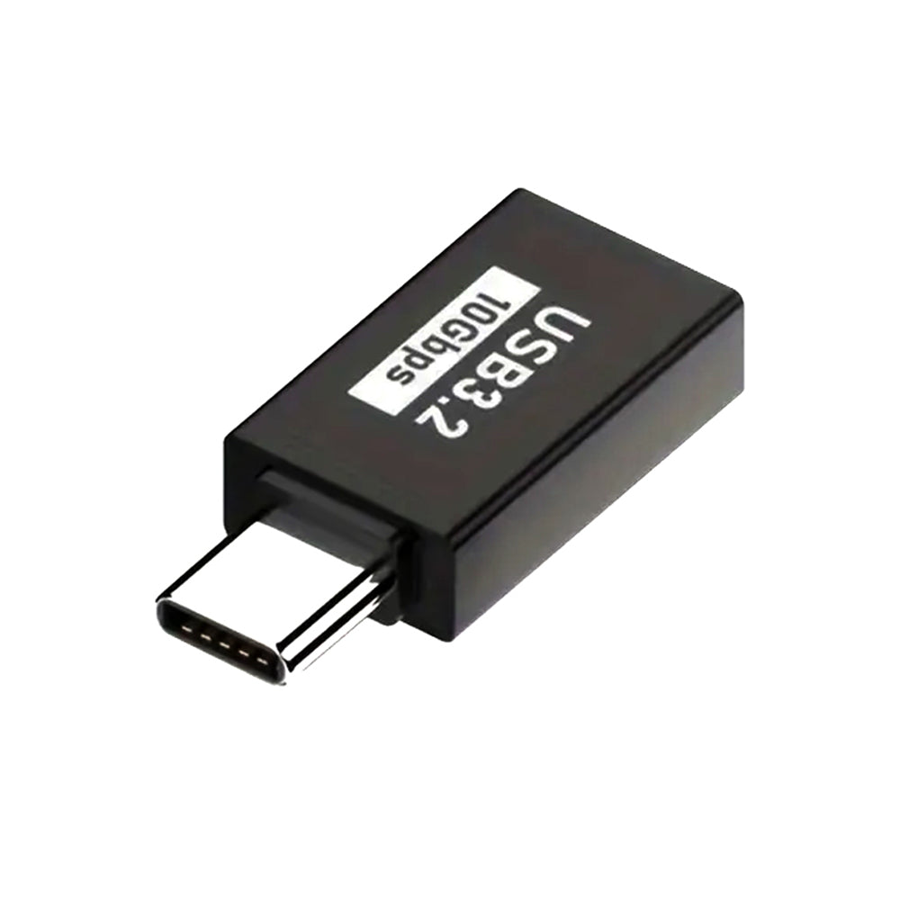 Adattatore OTG USB-C - USB-A Techsuit A14 AluCoreX, Nero