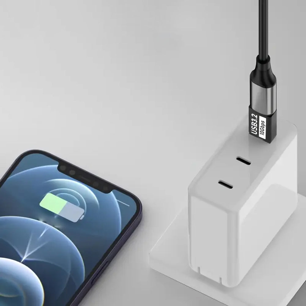 Adattatore OTG USB-C - USB-A Techsuit A14 AluCoreX, Nero