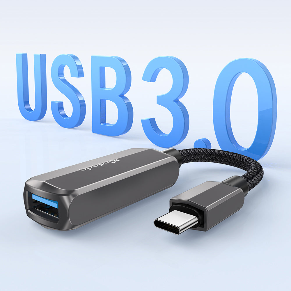 Adattatore OTG USB-C - USB-A / USB-C McDodo CA-2830, Grigio