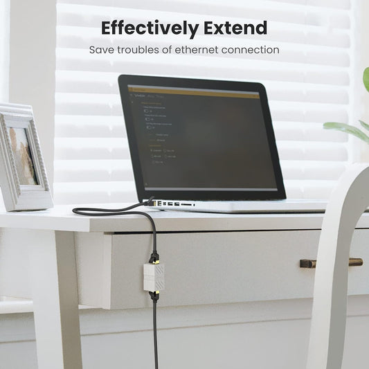 Adattatore di rete UGREEN NW114, RJ45 - RJ45, bianco
