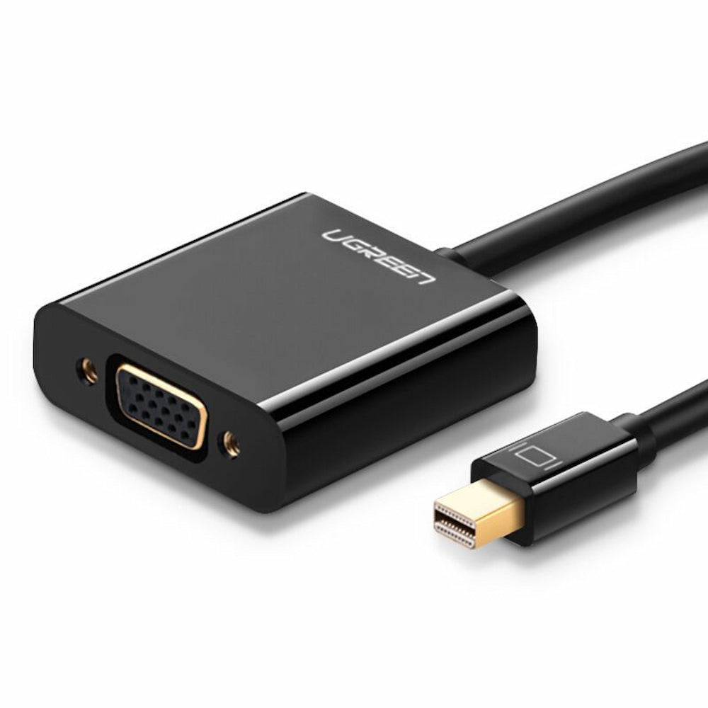 Adattatore Video UGREEN, MiniDisplayPort - VGA, 1080P, Nero