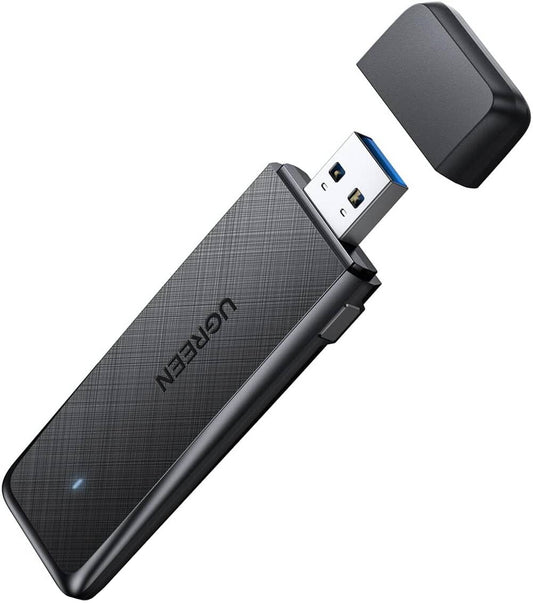 Wireless Adaptor UGREEN CM492, Dual Band, 1300Mbps, Grey