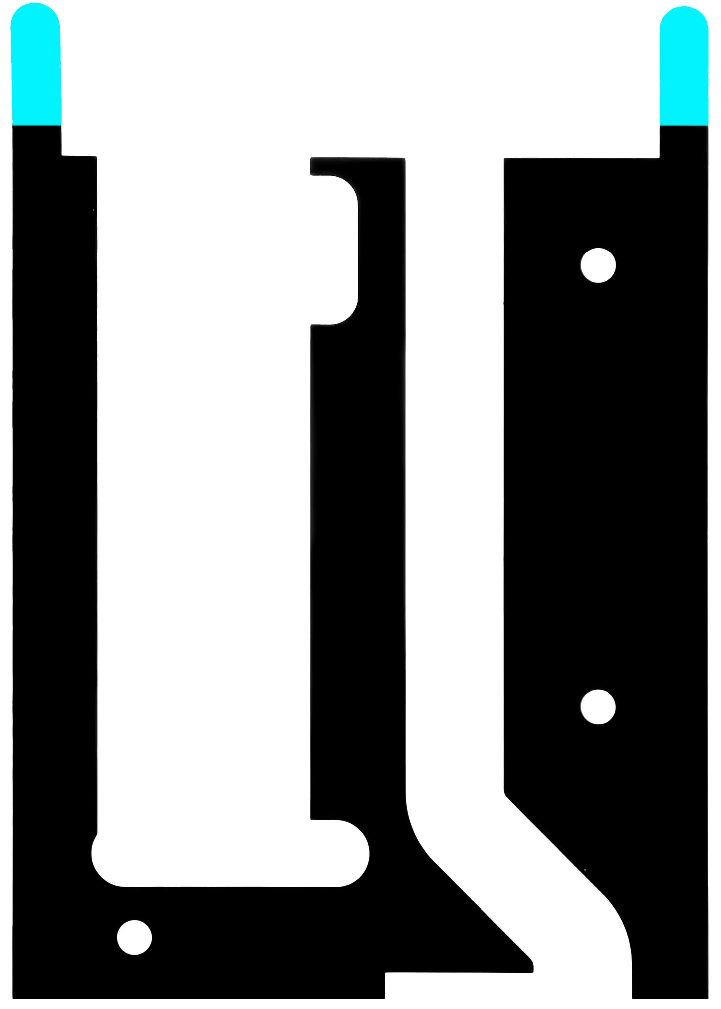 Adesivo Batteria Motorola Moto G34, Service Pack S948E12223