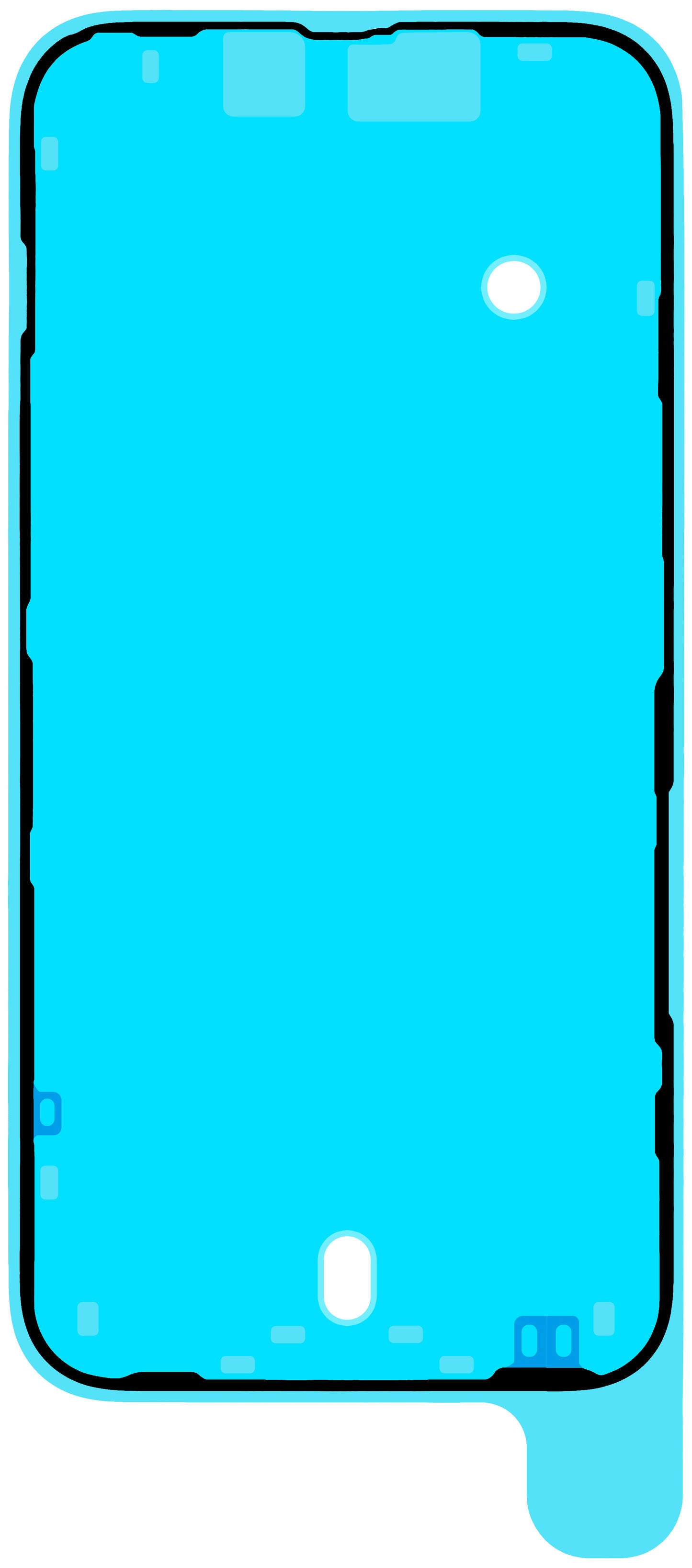 Adesivo Coperchio Batteria Apple iPhone 14 Plus, Service Pack 923-08092