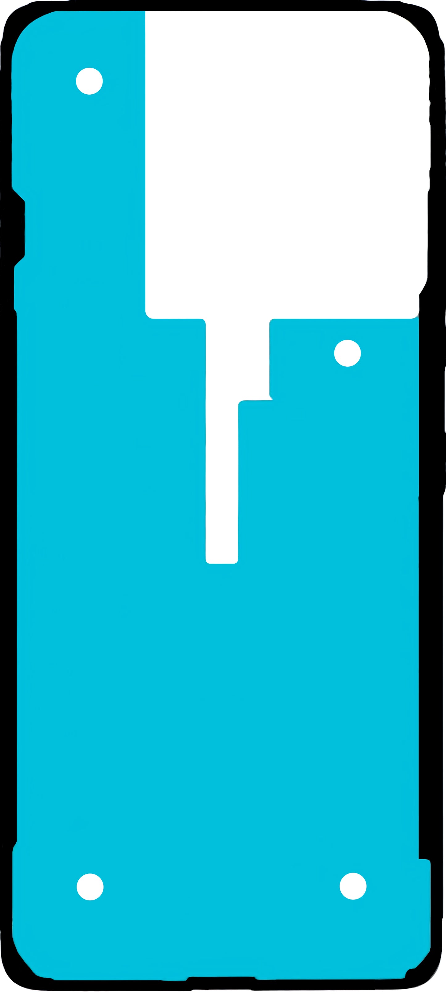 Adesivo Coperchio Batteria Motorola Edge 60 Pro, Service Pack 5D78C30147