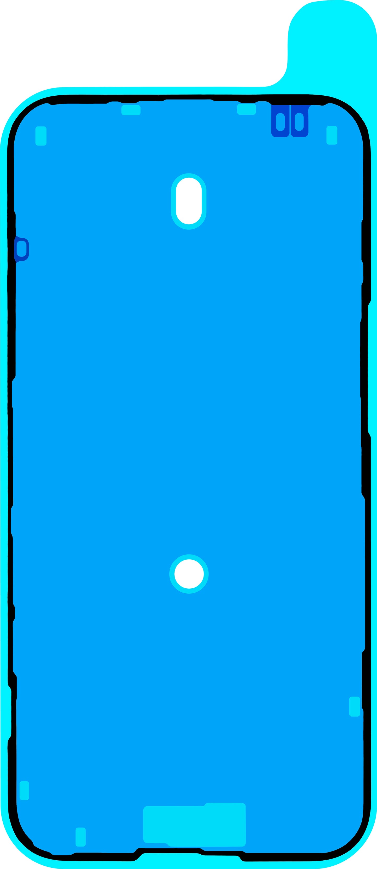 Adesivo Display Apple iPhone 15 Plus, Service Pack 923-09186