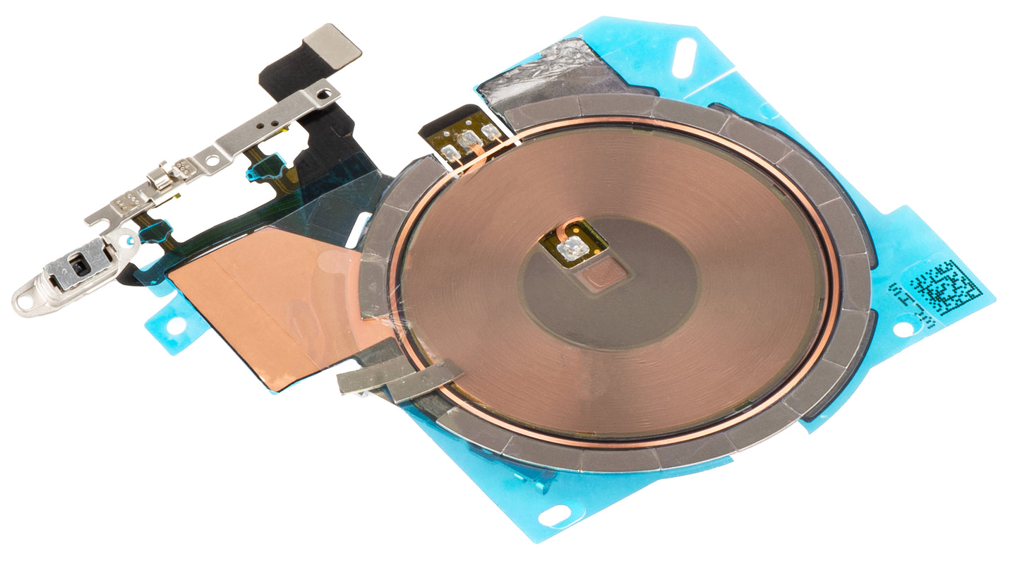 Antenna NFC - Pulsante On-Off a microcontatto - Volume - Profilo - Modulo di ricarica wireless Apple iPhone 14 Pro