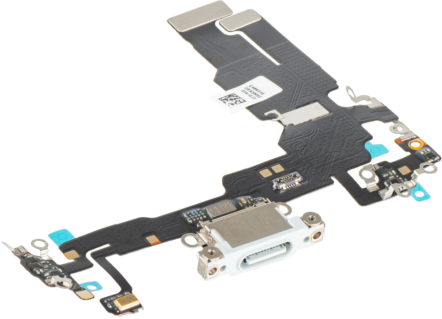 Nastro con Connettore di Ricarica - Microfono Apple iPhone 15, Argento