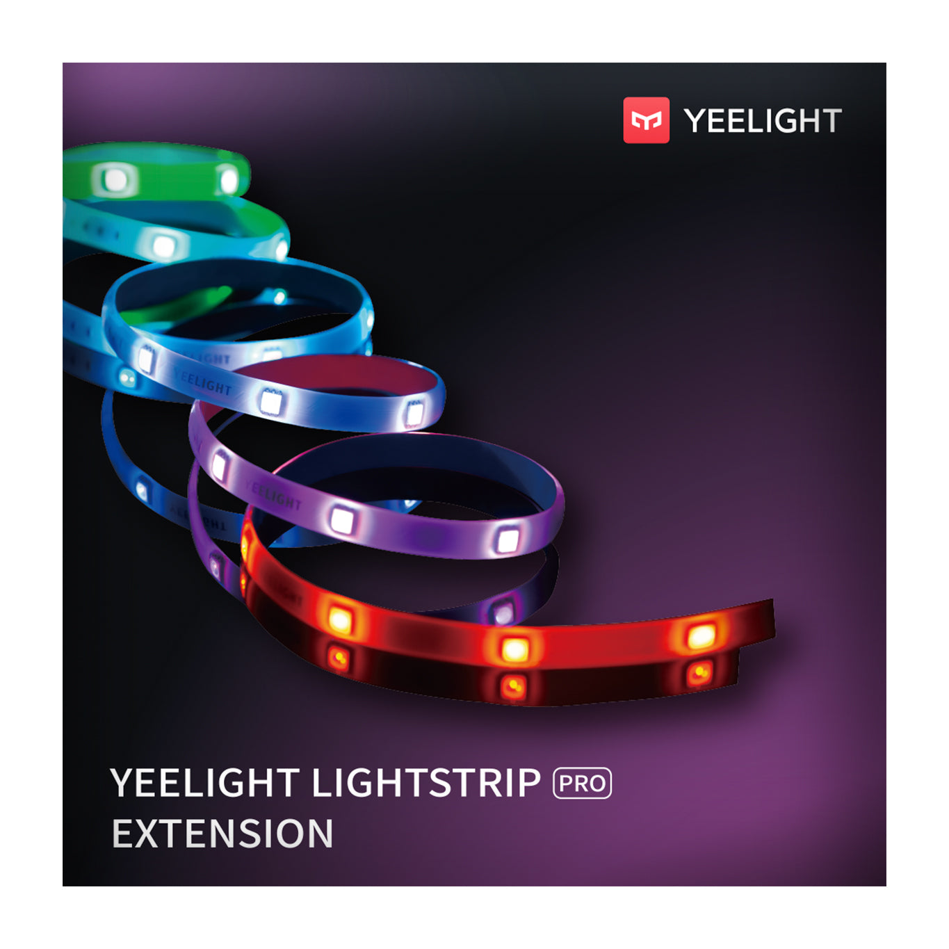 Striscia LED Yeelight Pro, Estensione, RGB, 1m YLDD07