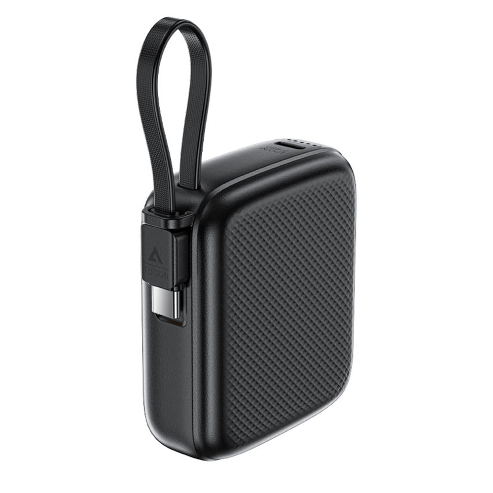 Acefast M15 External Battery, 10000mAh, 20W, PD, 2 x USB-C, Black