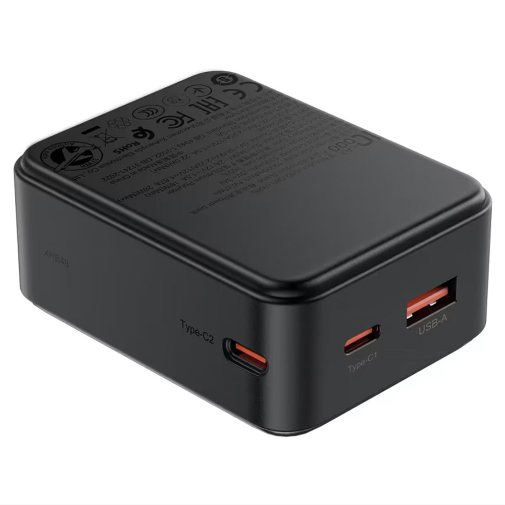 Batteria Esterna Acefast M28, 10000mAh, 22.5W, QC + PD, 1 x USB-A - 2 x USB-C, Nera