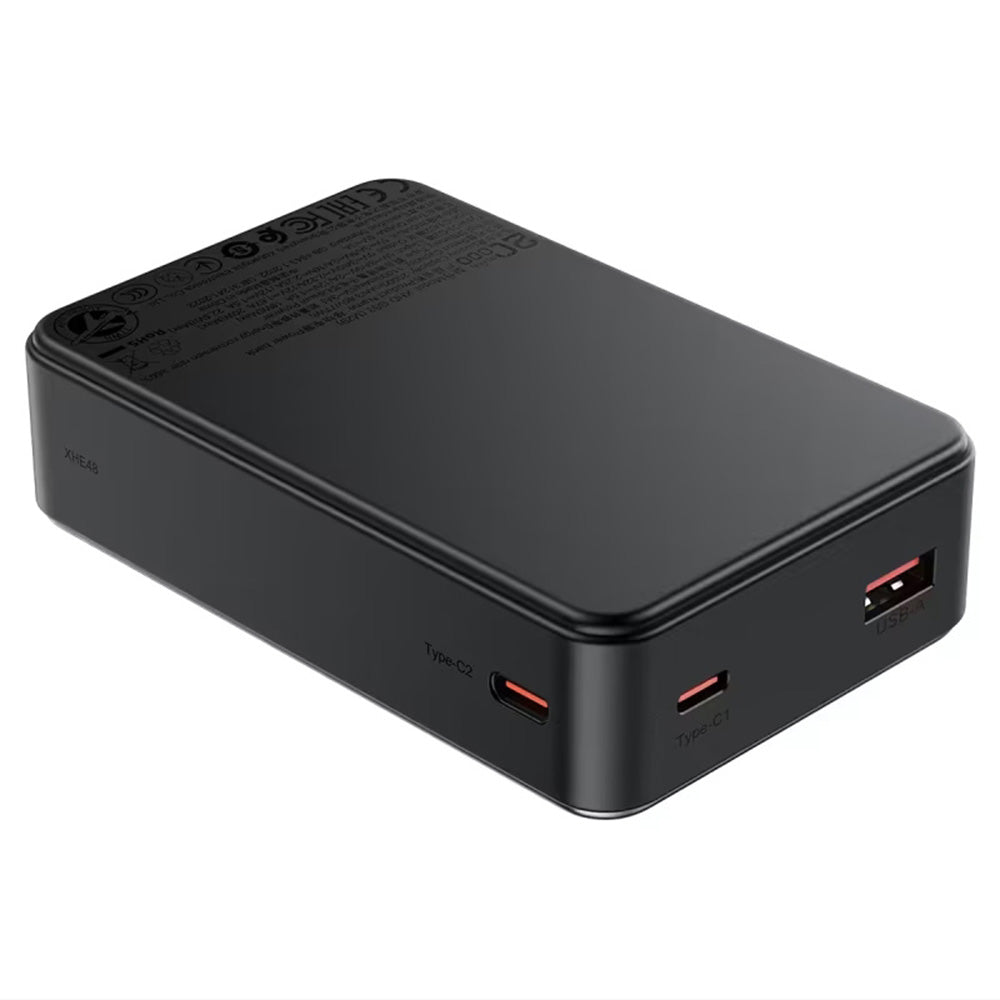 Batteria Esterna Acefast M29, 20000mAh, 22.5W, QC + PD, 1 x USB-A - 2 x USB-C, Nera