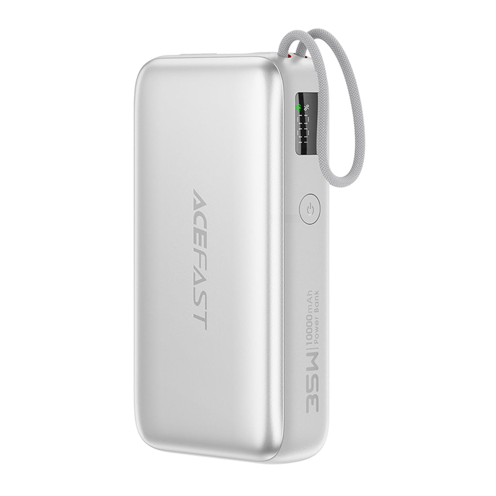 Batteria Esterna Acefast M32, 10000mAh, 35W, PD, 2 x USB-C, Argento