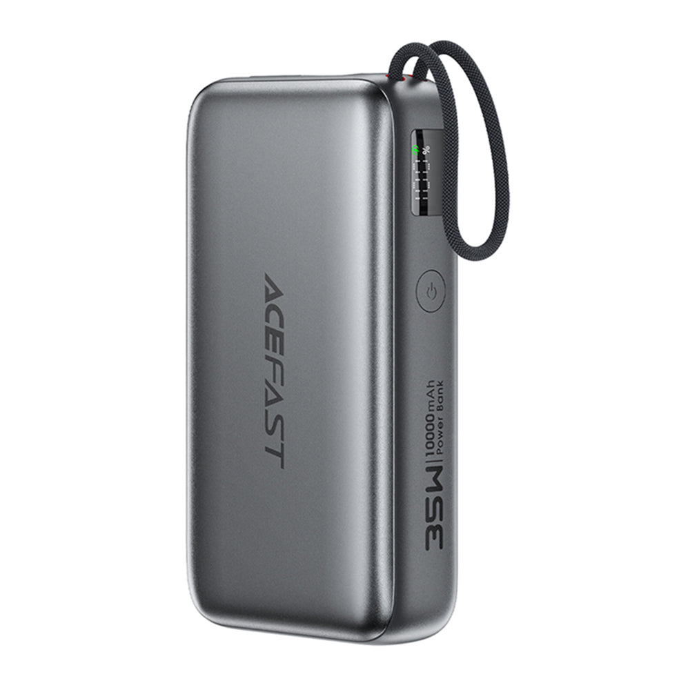 Batteria Esterna Acefast M32, 10000mAh, 35W, PD, 2 x USB-C, Grigio
