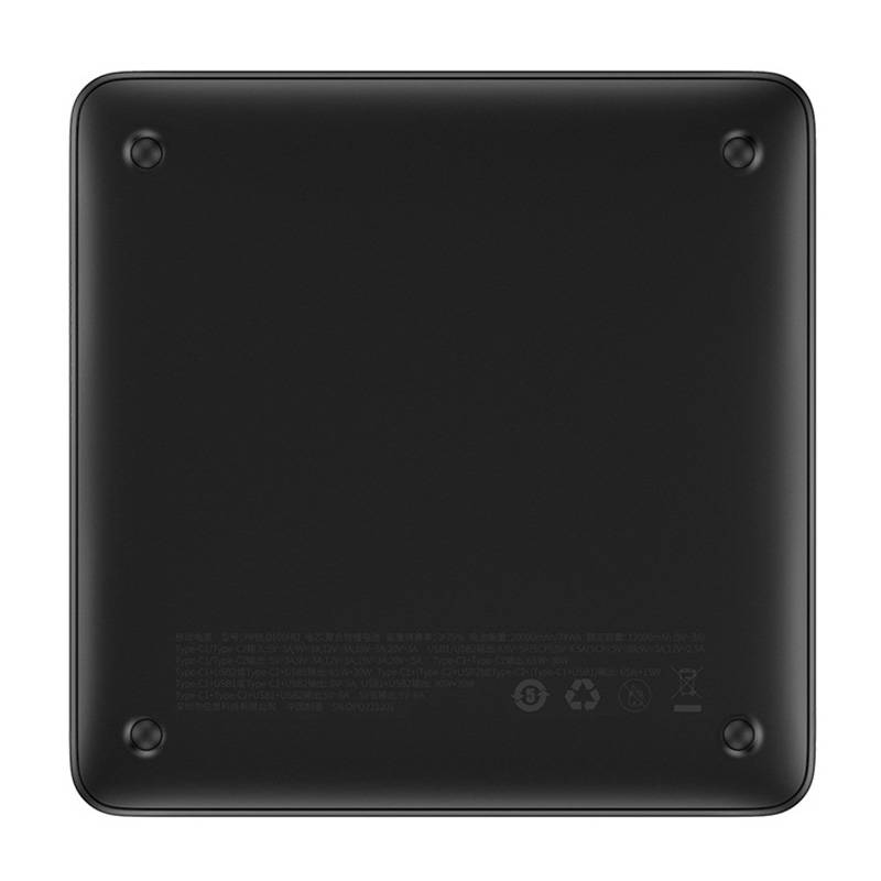 Batteria Esterna Baseus Blade HD, 20000mAh, 100W, QC + PD, 2 x USB-A - 2 x USB-C, Nera PPBL000301