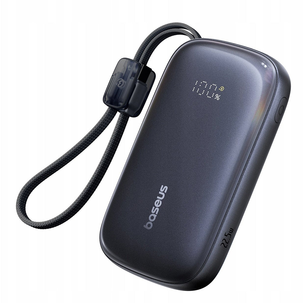 Batteria Esterna Baseus EnerFill FC21 Qpow 3 Ultra, 20000mAh, 22.5W, QC + PD, 1 x USB-A - 1 x USB-C, Nera E0027M00