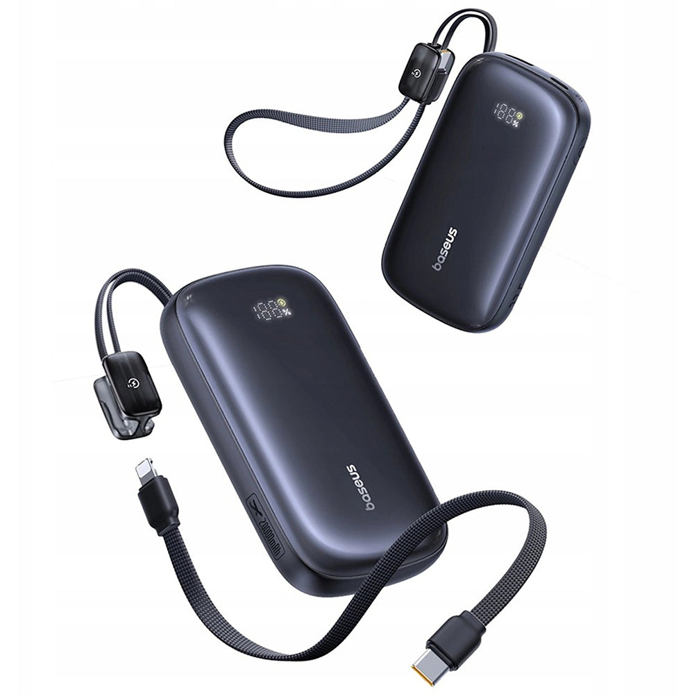 Batteria Esterna Baseus EnerFill FC21 Qpow 3 Ultra, 20000mAh, 22.5W, QC + PD, 1 x USB-A - 1 x USB-C, Nera E0027M00