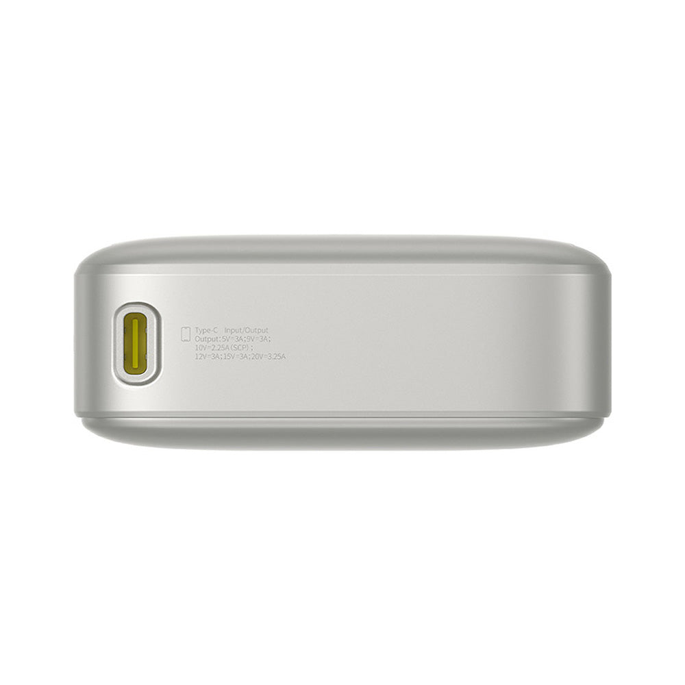 Batteria Esterna Baseus Free2Pull, 20000mAh, 65W, PD, 2 x USB-C, Grigio P10073700843-00