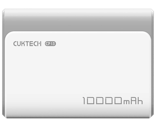 Batteria Esterna Cuktech CP13, 10000mAh, 30W, QC + PD, 1 x USB-A - 1 x USB-C, Grigio