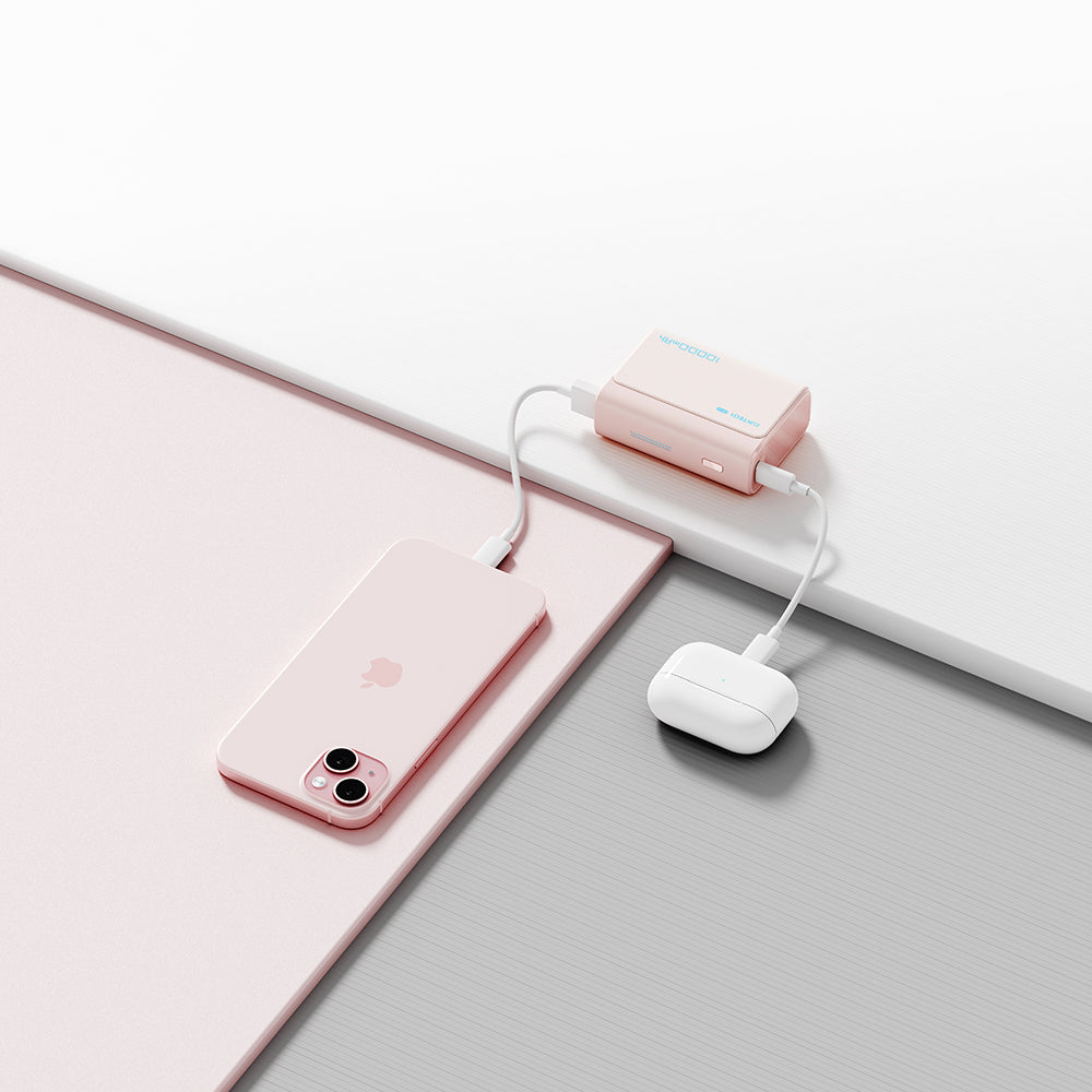 Batteria Esterna Cuktech CP13, 10000mAh, 30W, QC + PD, 1 x USB-A - 1 x USB-C, Rosa CUK0PB100DPK