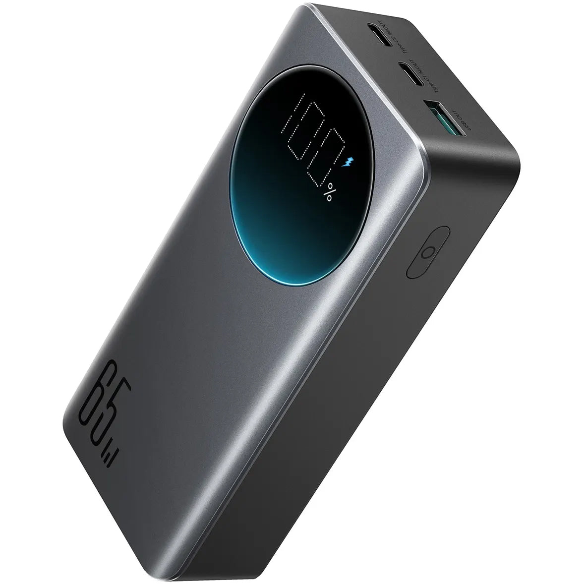 Batteria Esterna Joyroom JR-PBF05, 30000mAh, 65W, QC + PD, 1 x USB-A - 2 x USB-C, Nera