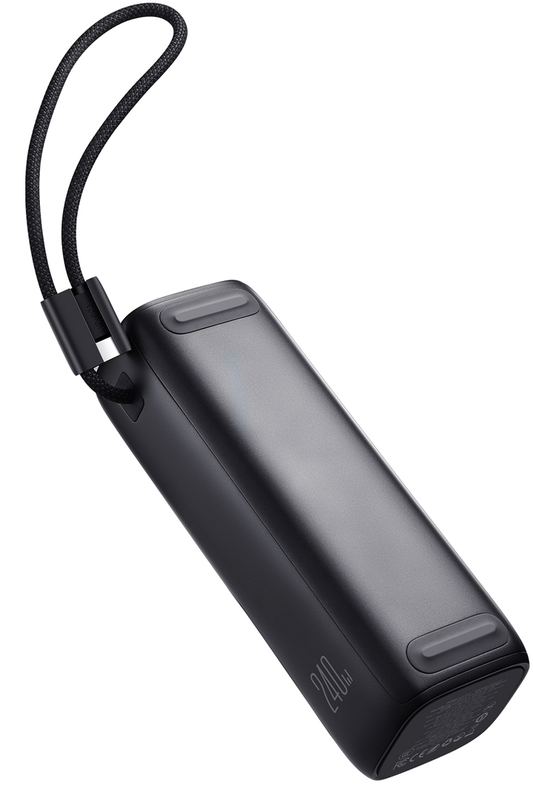Batteria esterna Joyroom PODIX PR70, 25000 mAh, 240 W, QC + PD, 1 x USB-A - 3 x USB-C, nera