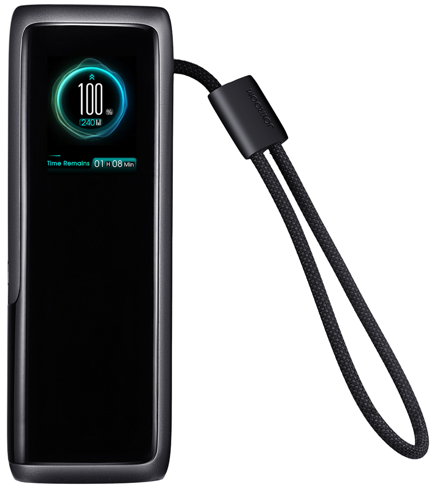 Batteria esterna Joyroom PODIX PR70, 25000 mAh, 240 W, QC + PD, 1 x USB-A - 3 x USB-C, nera