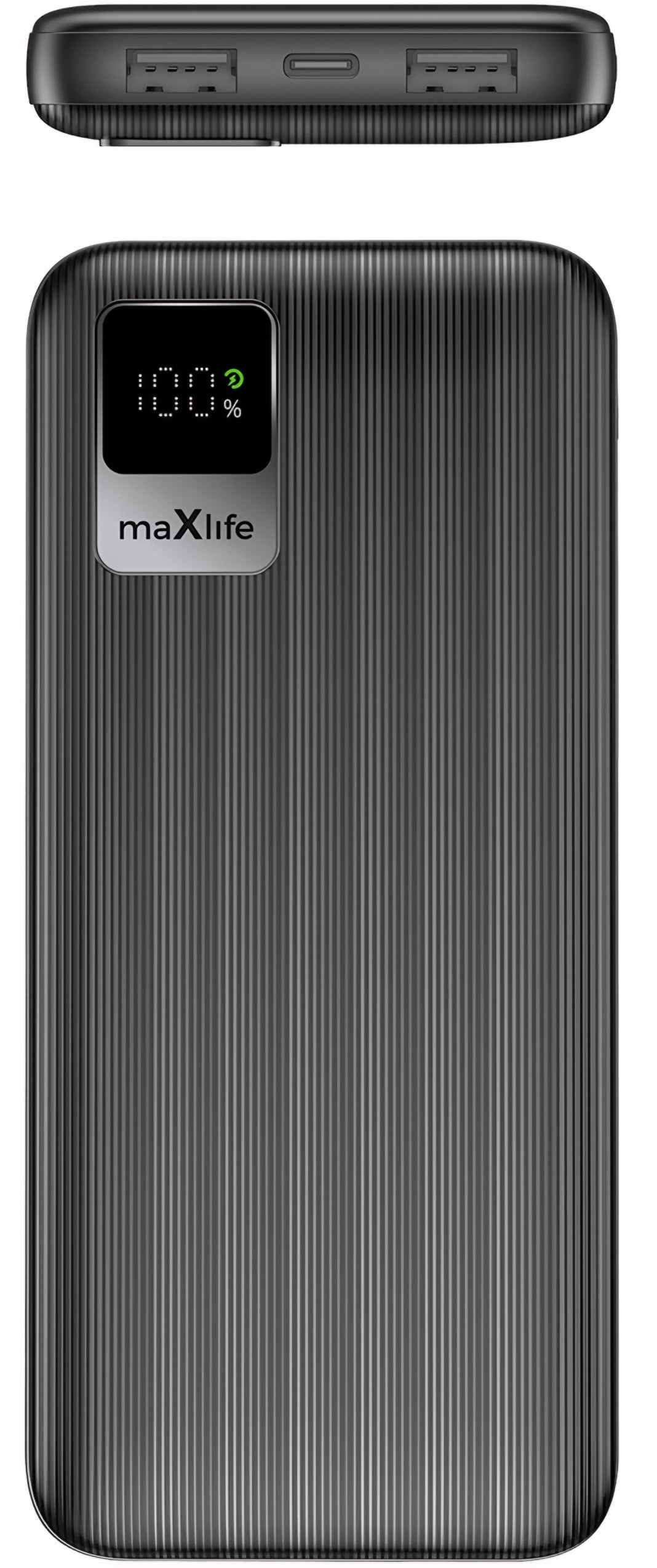 Batteria Esterna MaXlife MXPB-07, 10000mAh, 10W, 2 x USB-A, Nera