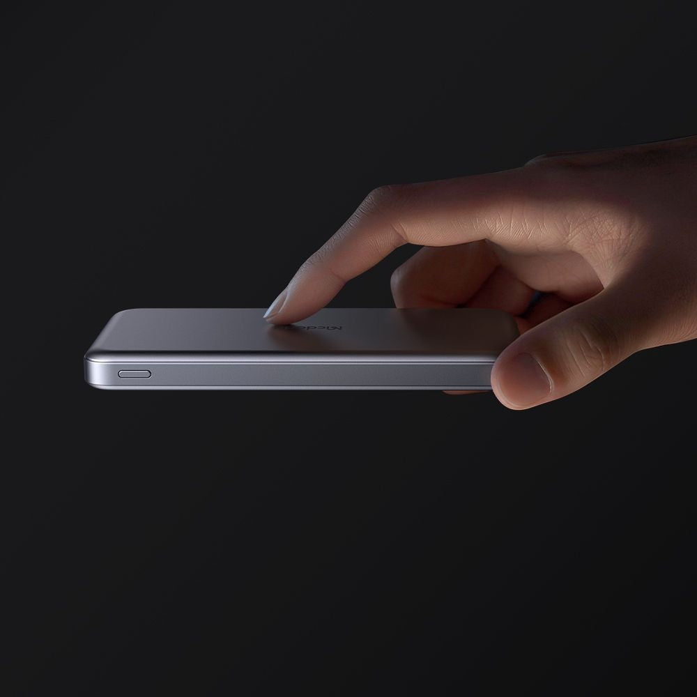 Batteria Esterna Wireless McDodo MC-3781 Meta, 10000mAh, 20W, PD + FQI, 1 x QI - 2 x USB-C, Nera