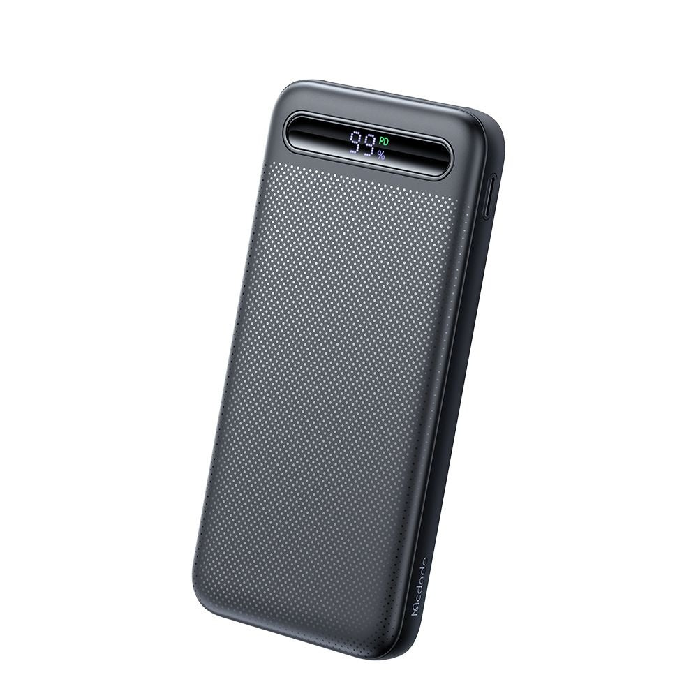 Batteria Esterna McDodo MC-3881 Star, 10000mAh, 22.5W, QC + PD, 2 x USB-A - 1 x USB-C, Nera