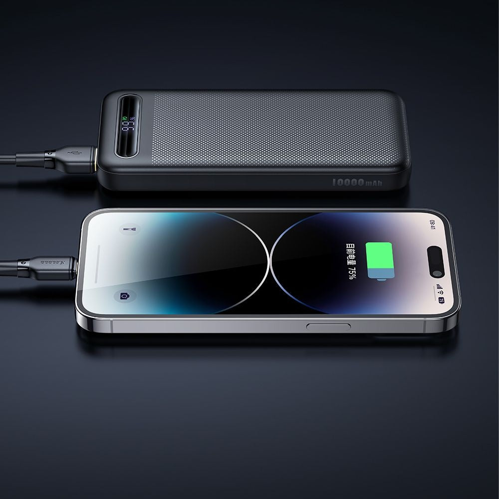 Batteria Esterna McDodo MC-3881 Star, 10000mAh, 22.5W, QC + PD, 2 x USB-A - 1 x USB-C, Nera