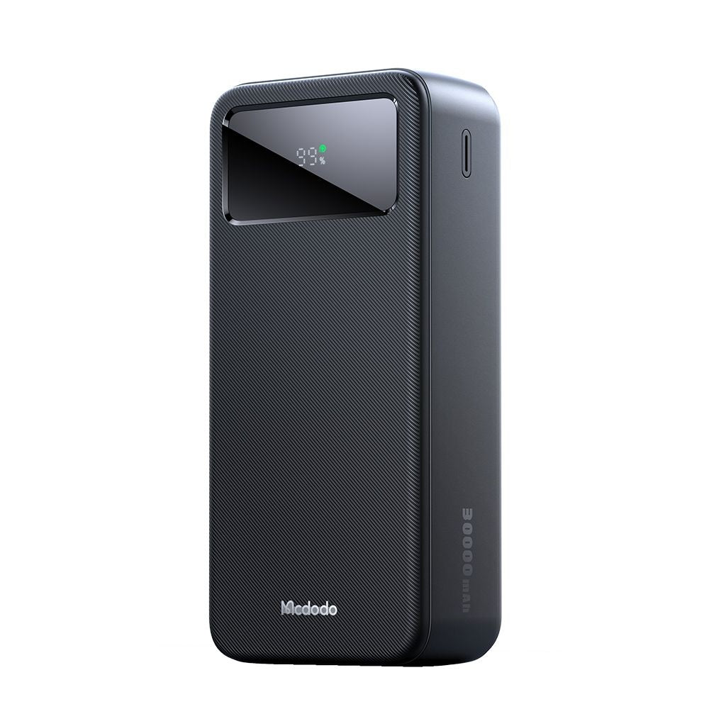 Batteria Esterna McDodo MC-4240, 30000mAh, 22.5W, QC + PD, 2 x USB-A - 1 x USB-C, Nera