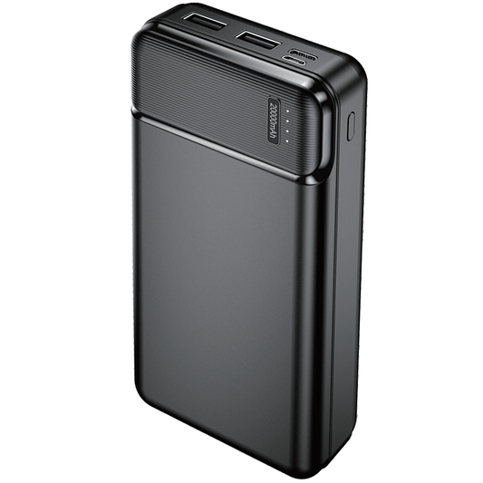 Batteria esterna MaXlife MXPB-01, 20000mAh, 12W, 2 x USB-A, nero