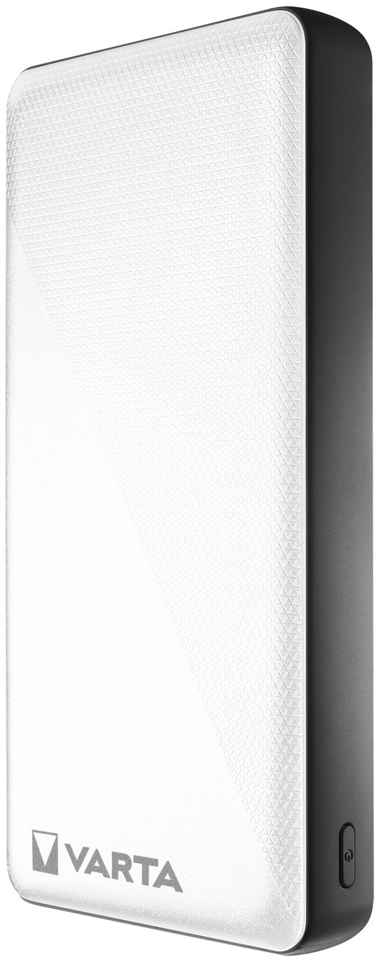 Batteria esterna Varta Energy, 20000mAh, 15W, 2 x USB-A - 1 x USB-C, bianco