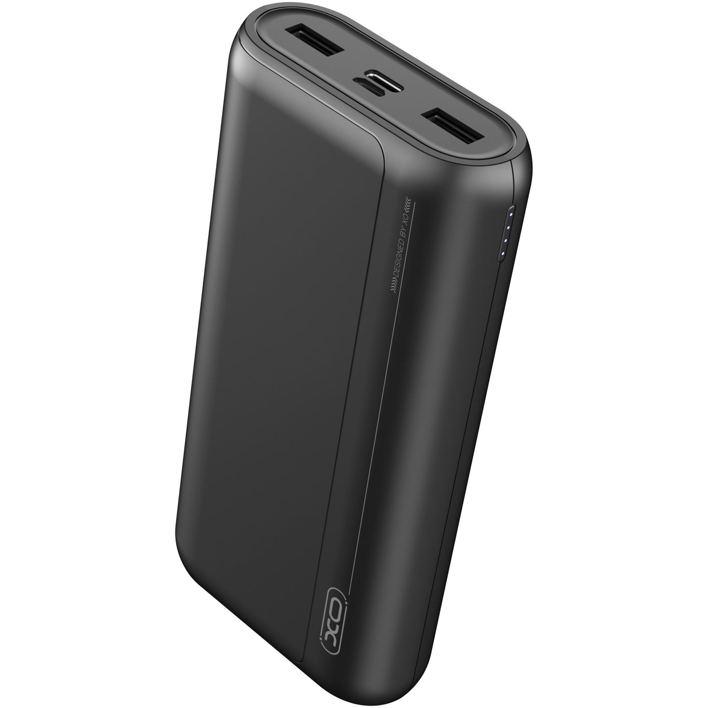 Batteria Esterna XO Design PR127, 20000mAh, 22.5W, QC + PD, 1 x USB-C - 2 x USB-A, Nera