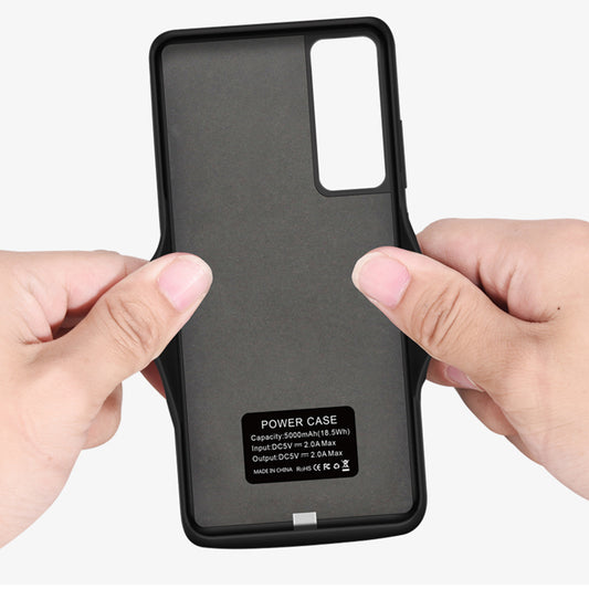 Batteria Esterna Tipo Custodia Techsuit Power Pro Battery per Huawei P30 Pro New Edition / P30 Pro, 5000mAh, Nera